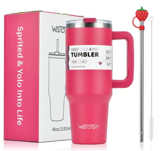 Cross-border 40oz First Generation Ice Cup, 304 Stainless Steel Thermos Cup, Large Capacity Car Cup Coffee Thermos Cup