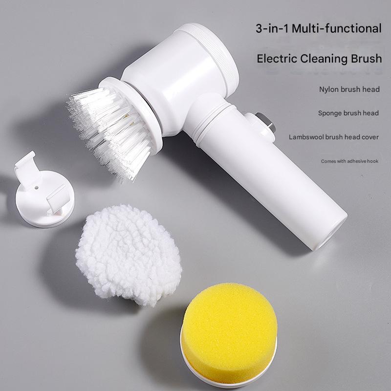 Multifunctional Brush Electric Cleaning Brush, Magic Brush, Kitchen Household Hand-held Dishwashing Brush, Pot Groove