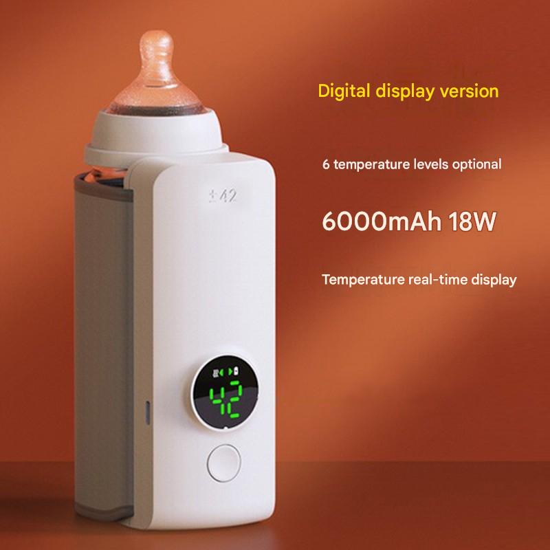 New Cross-border USB Car Charging Heating Bag, Portable Constant Temperature Hot Milk Warmer Bottle Insulation Cover Universal