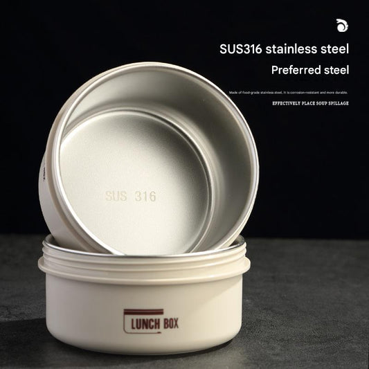 Stainless Steel Insulated Lunch Box For Office Workers, Microwaveable Large-capacity Heating Special Lunch Box, Multi-layer Lunch Box