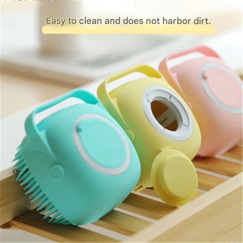 Bath Household Silicone Bath Brush, Bath Artifact Massage Brush