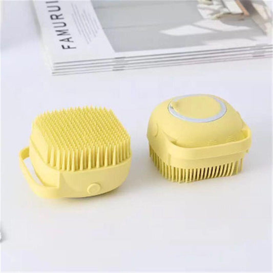 Bath Household Silicone Bath Brush, Bath Artifact Massage Brush