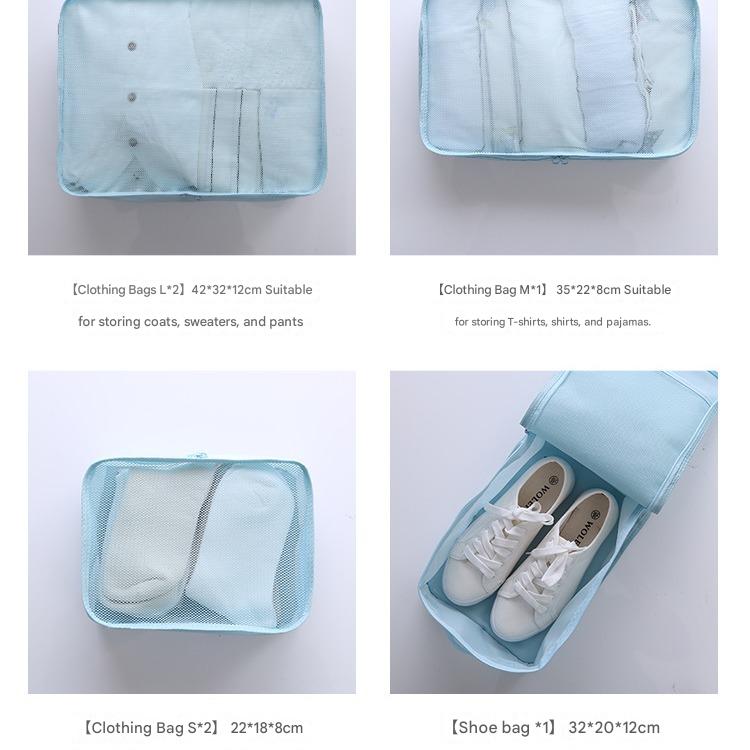 Tianzong Travel Storage 6-piece Storage Bag